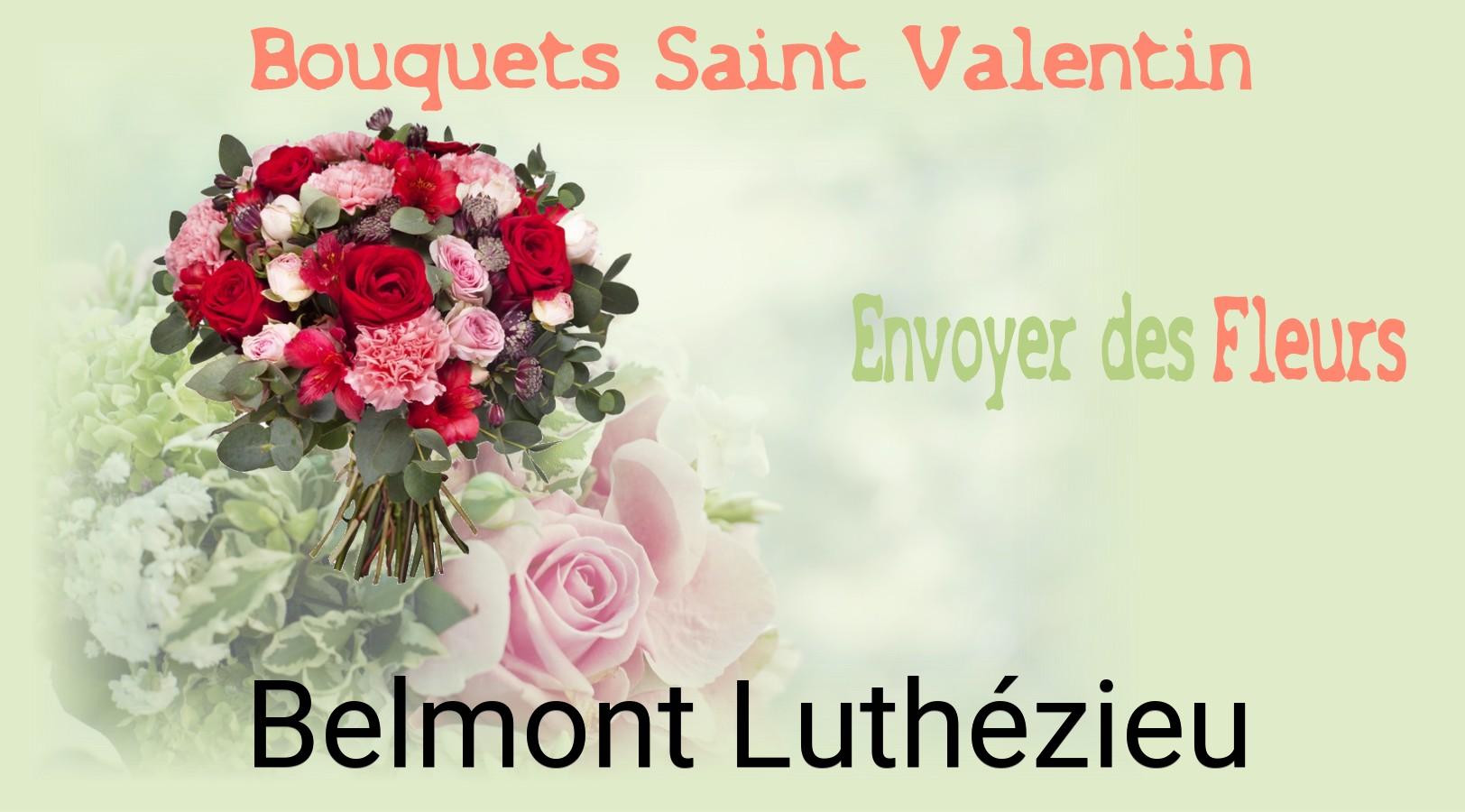 Roses de Saint-Valentin livrées à Belmont-Luthézieu